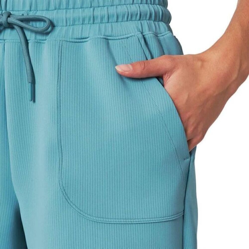 Mondetta Ladies' Ribbed‎ Scuba Active Short Blue (Adriatic) Size X-Large NEW! - Picture 3 of 4